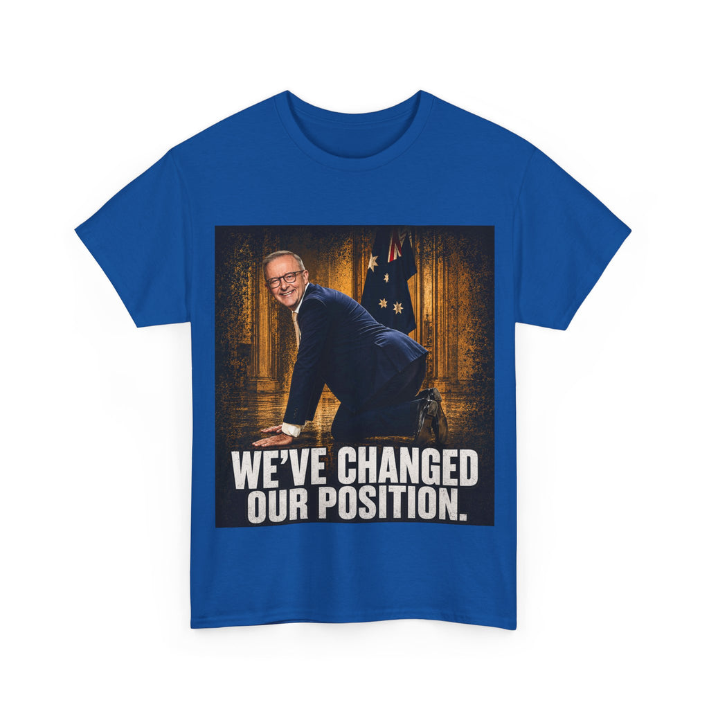 We've Changed Position