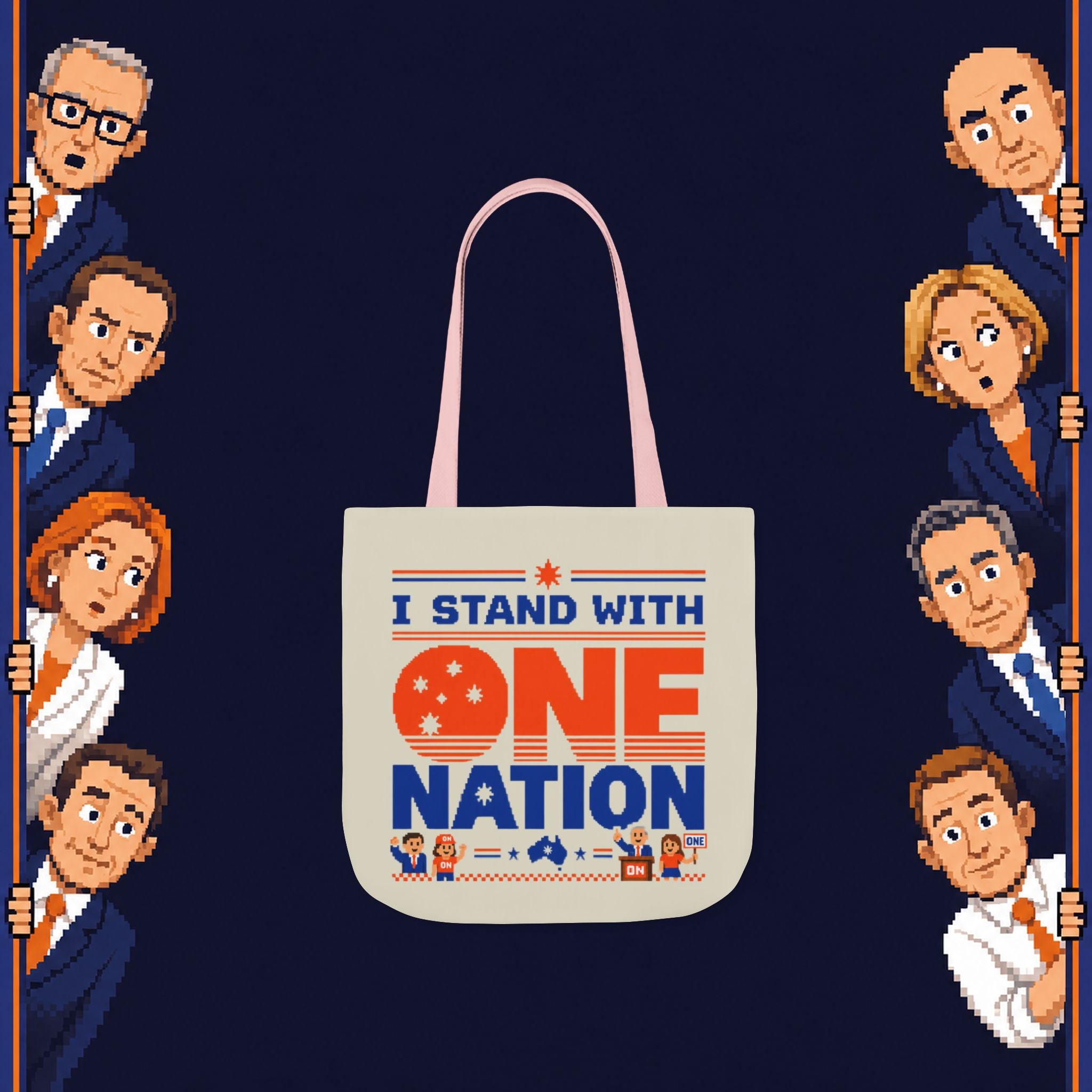I Stand With One Nation Tote Bag