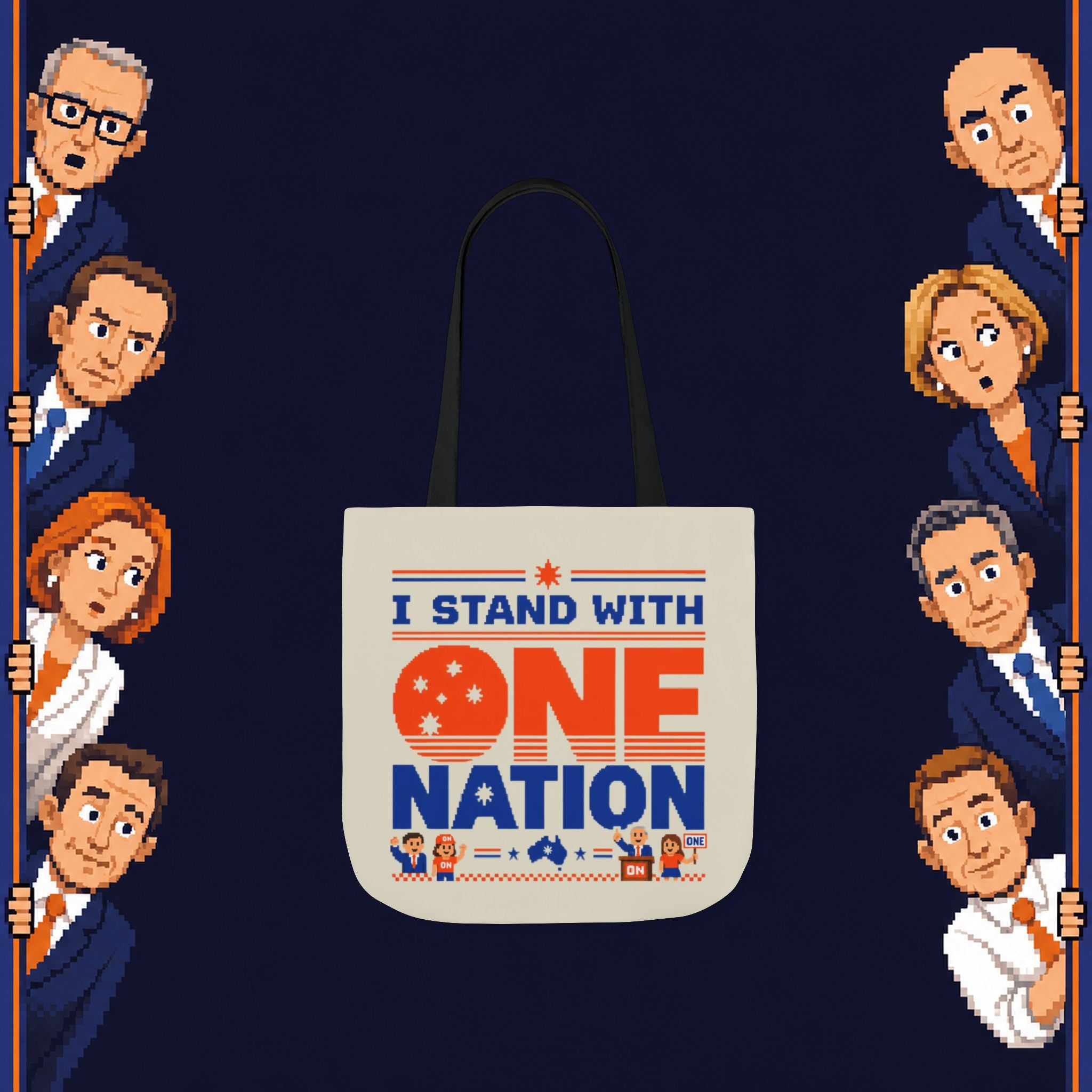 I Stand With One Nation Tote Bag