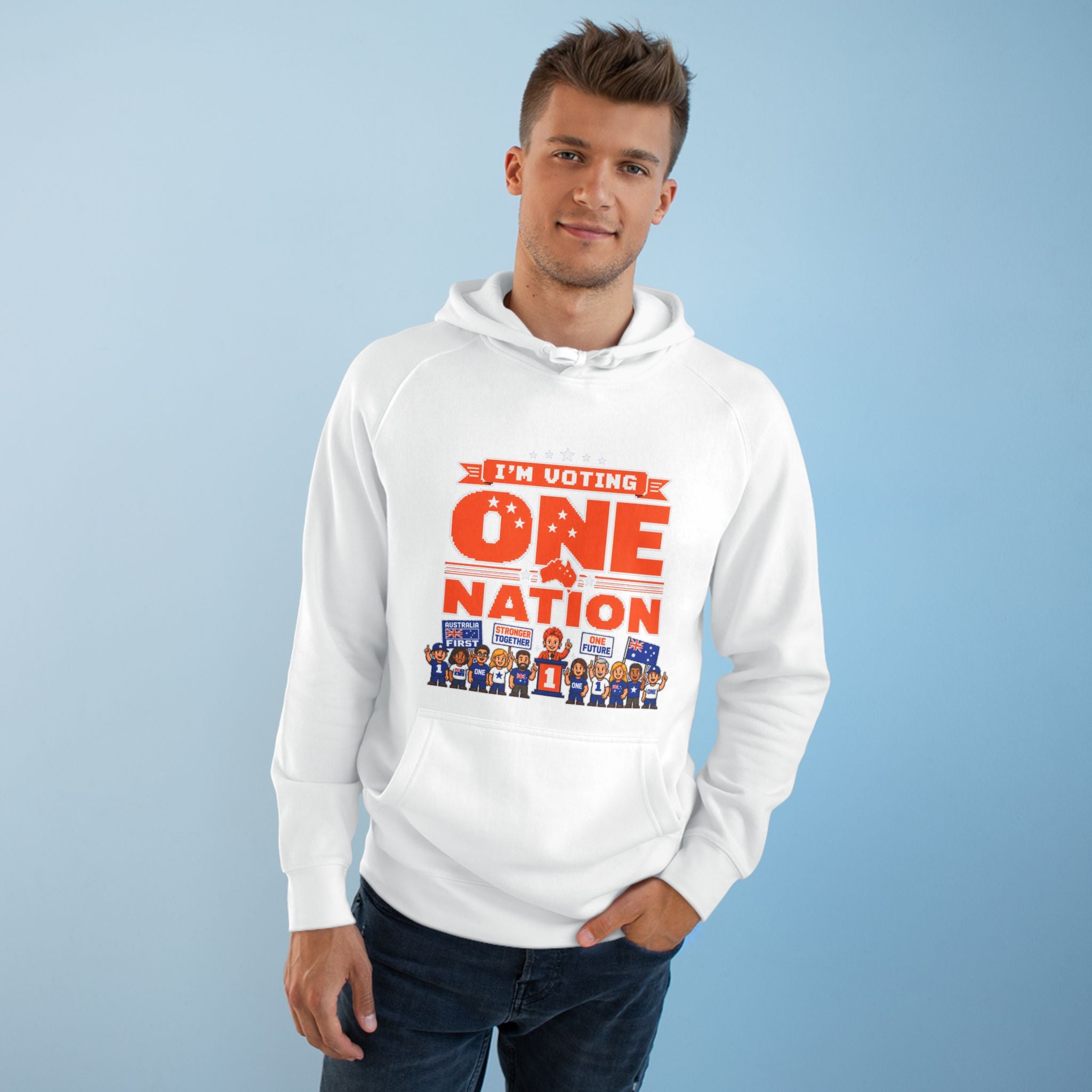 Im Voting One Nation Hoodie