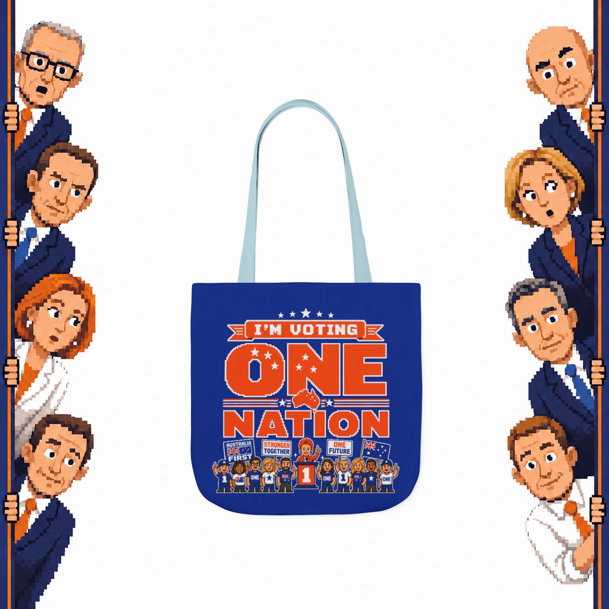 I'm Voting One Nation Tote Bag