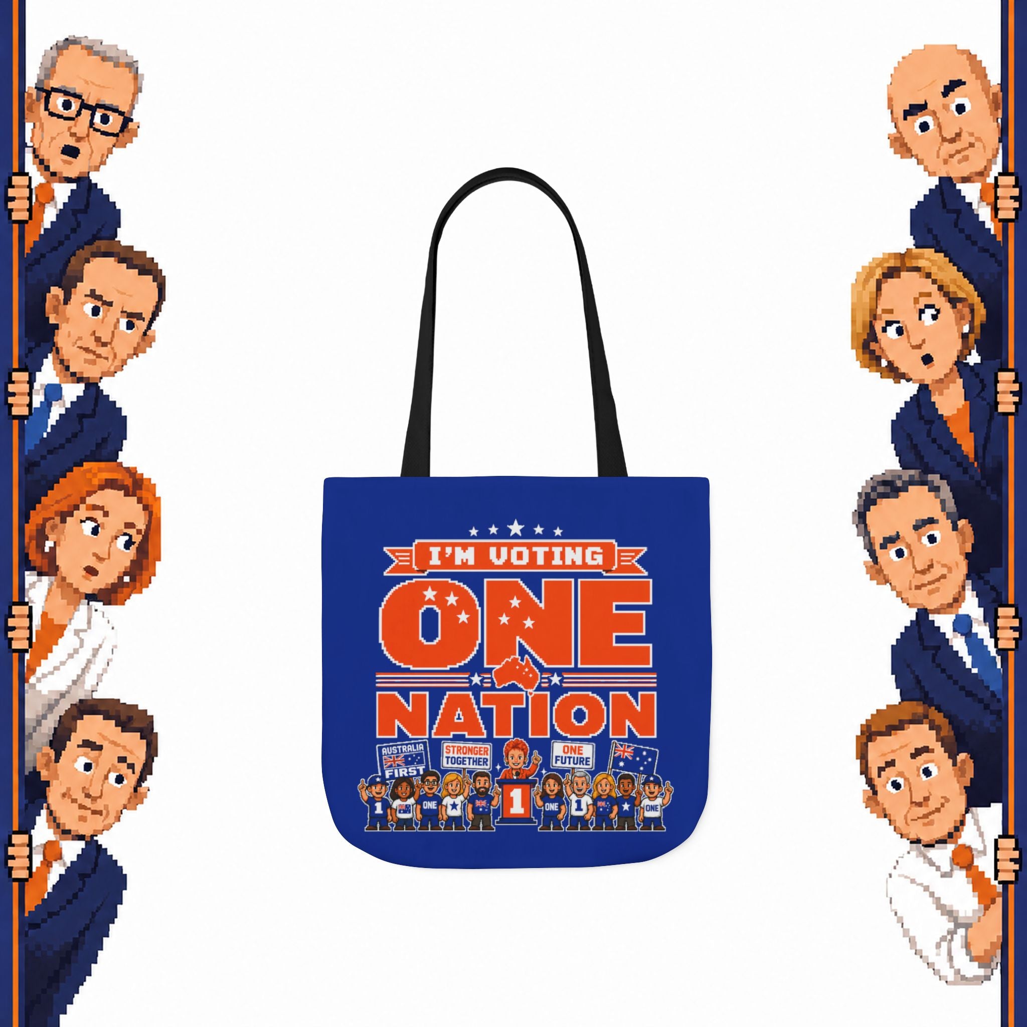 I'm Voting One Nation Tote Bag